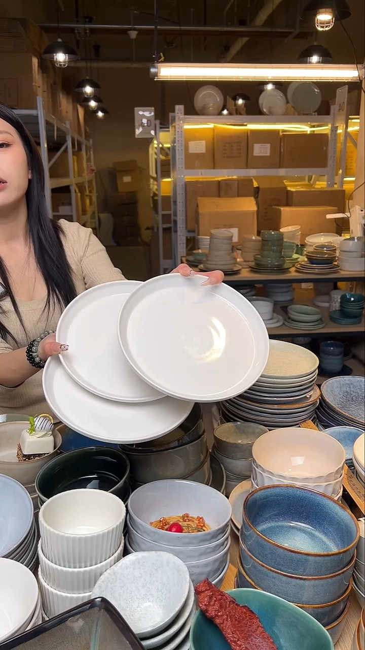 瓷96【瑕疵】外贸尾货窑变釉下彩