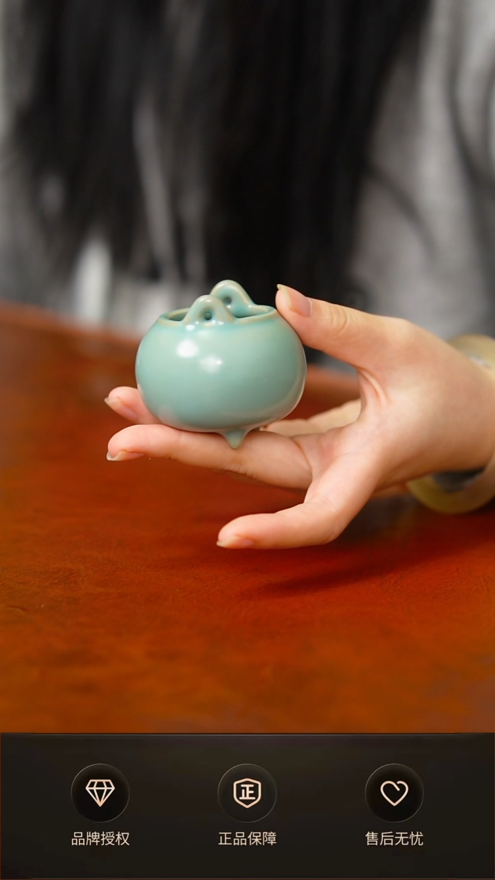 其他仿古小胖香炉不完美简装