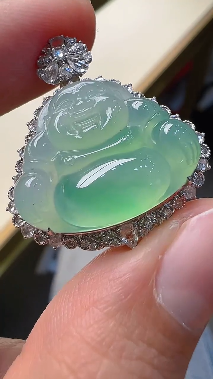 【闪购商品】翡翠吊坠(不含链)18K金镶嵌多样性团购发一件