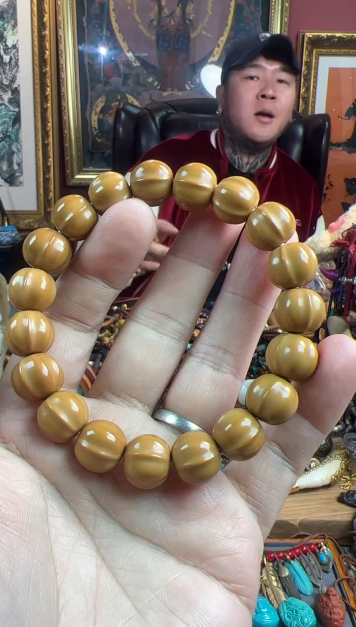 手串猴头核桃37号 猴头手串配饰套装ylp