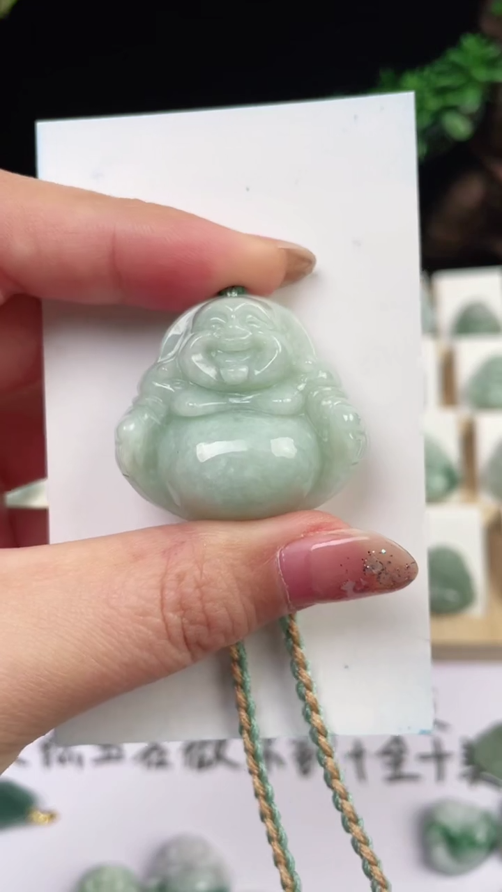 【闪购商品】翡翠颈饰未镶嵌佛公