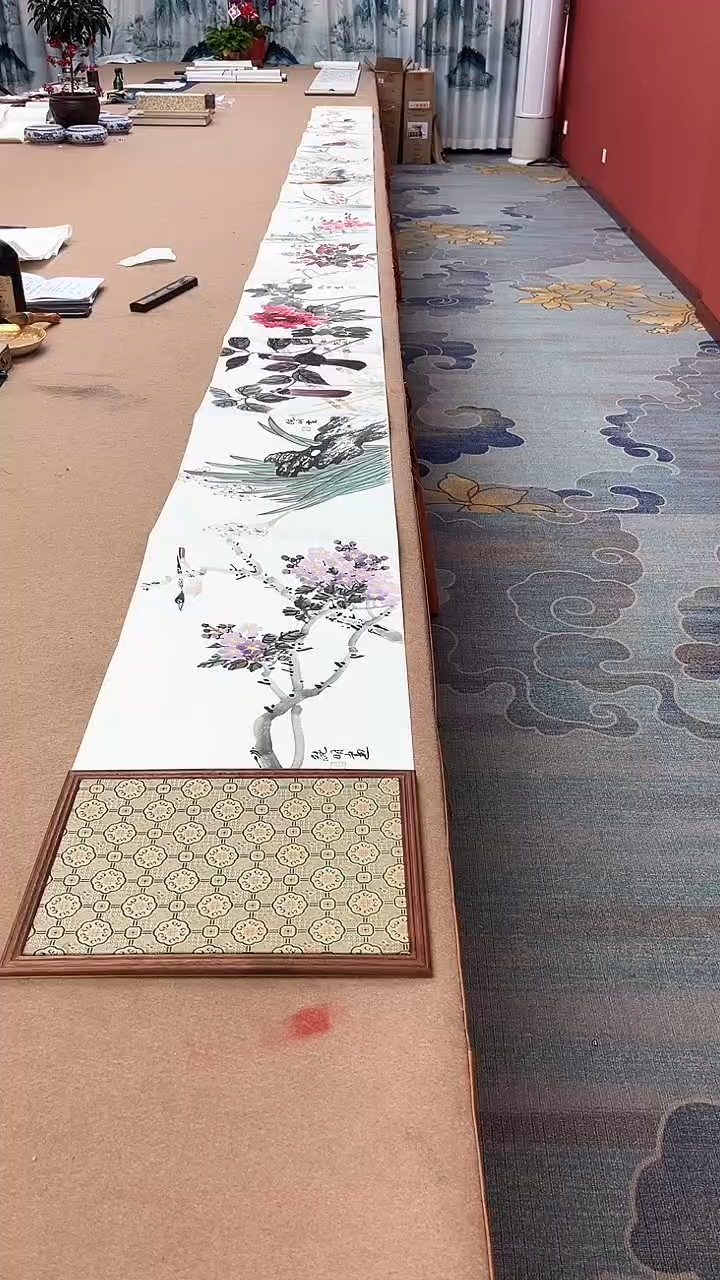 【闪购商品】书法陈纯明-花鸟册页国画作品