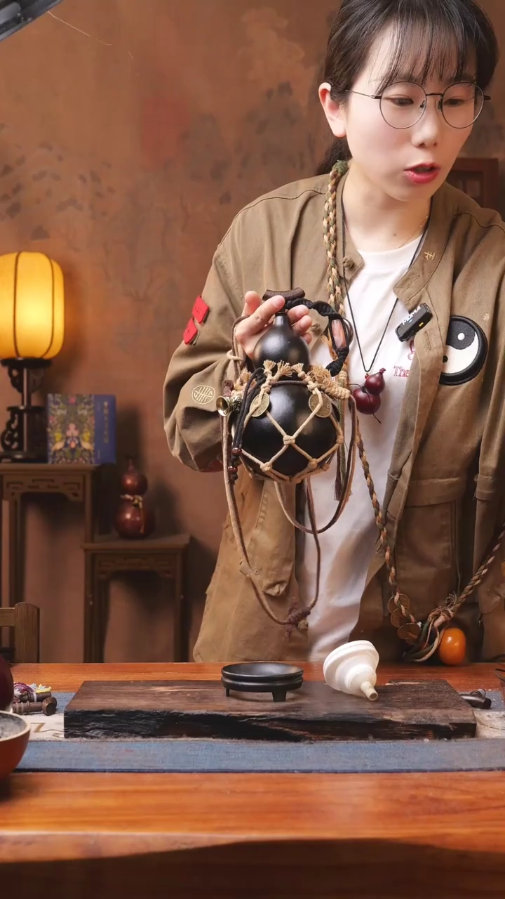 【闪购商品】47号精品大漆葫芦防腐防渗装水茶酒