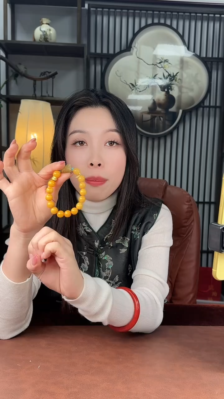 手链琥珀未镶嵌  B6577 多样性发货其一