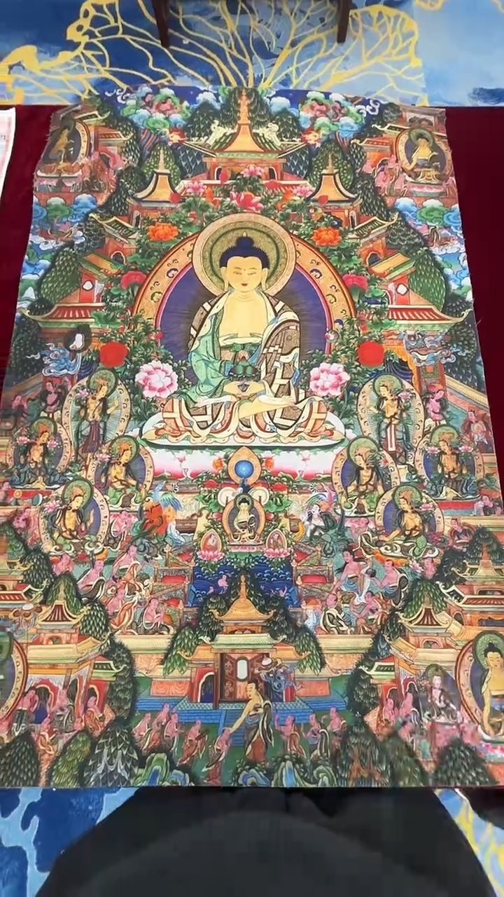 卷轴画唐卡16049