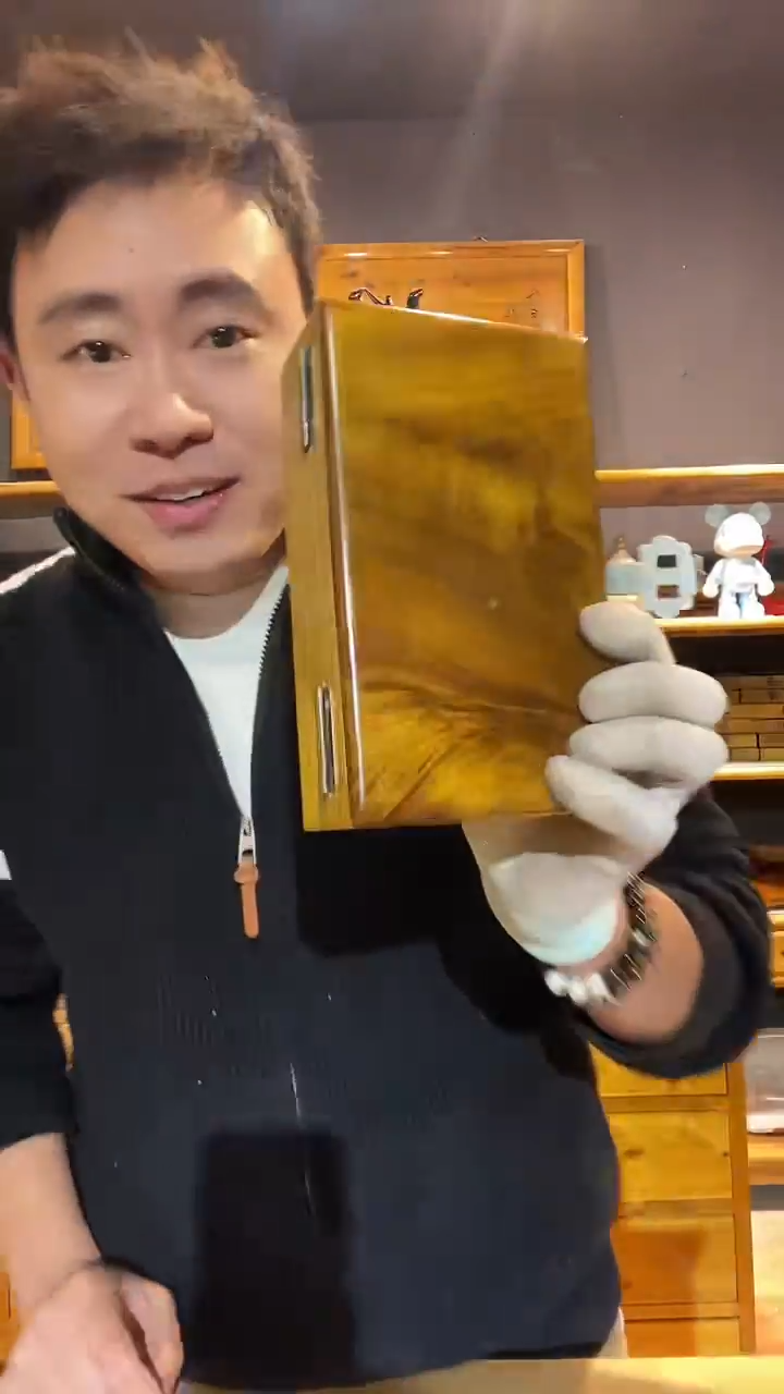 金丝楠一*2163金丝楠木制品微瑕盒子