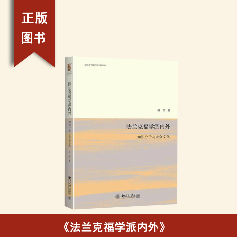 9新  法兰克福学派内外 赵勇 北京大学出版社