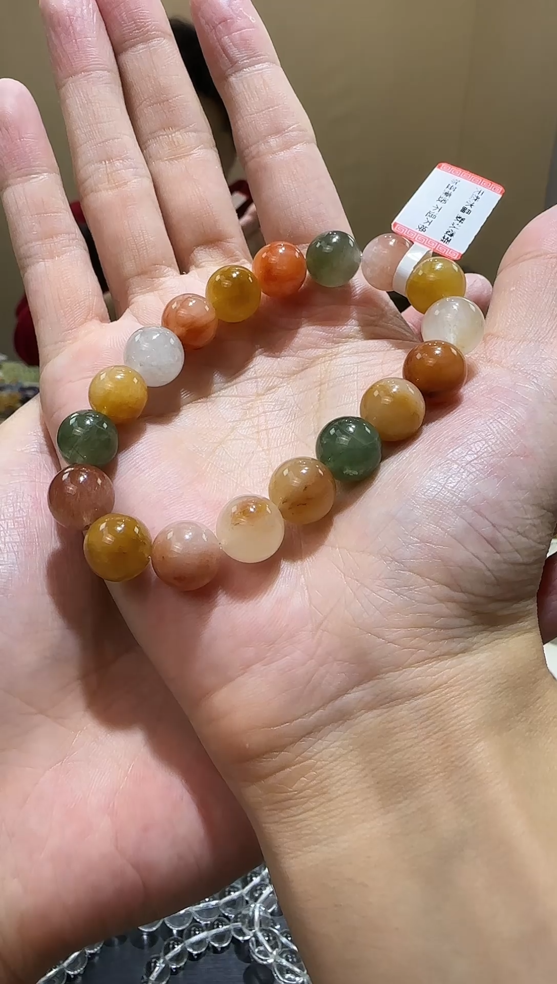 【闪购商品】水晶手链未镶嵌彩兔毛11