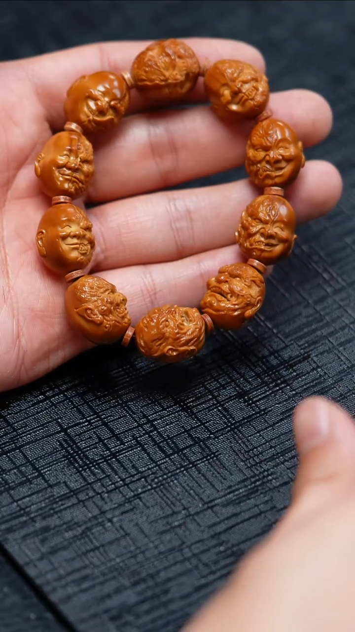 手串/手链橄榄核奔***牛橄榄核