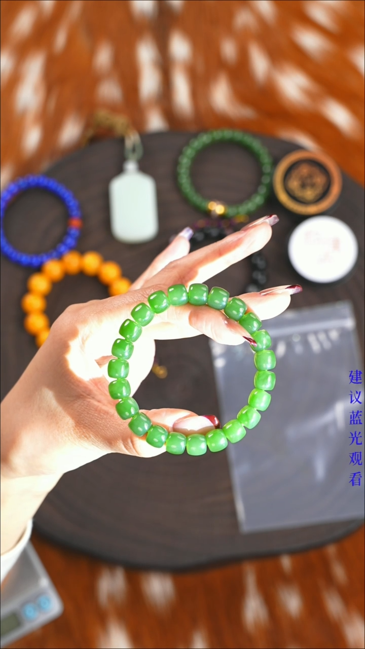 未镶嵌手串和田玉学*格律诗严选珠宝