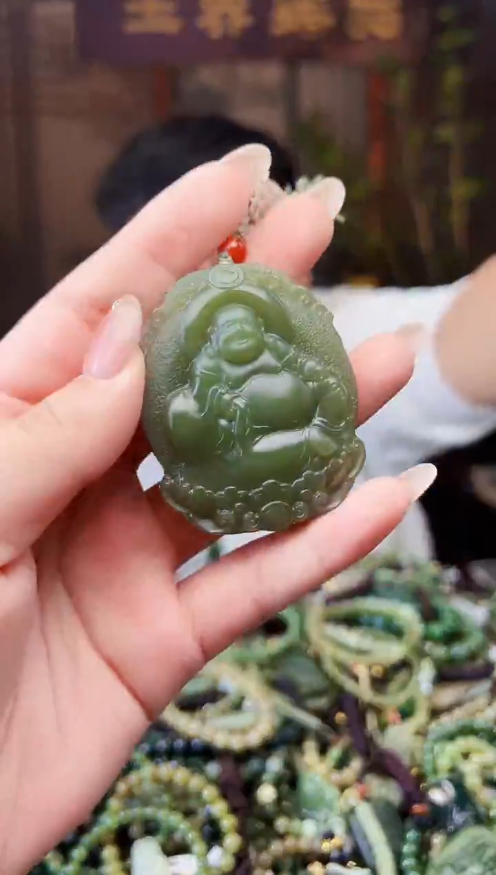 颈饰未镶嵌和田玉多样性发货拍一发一