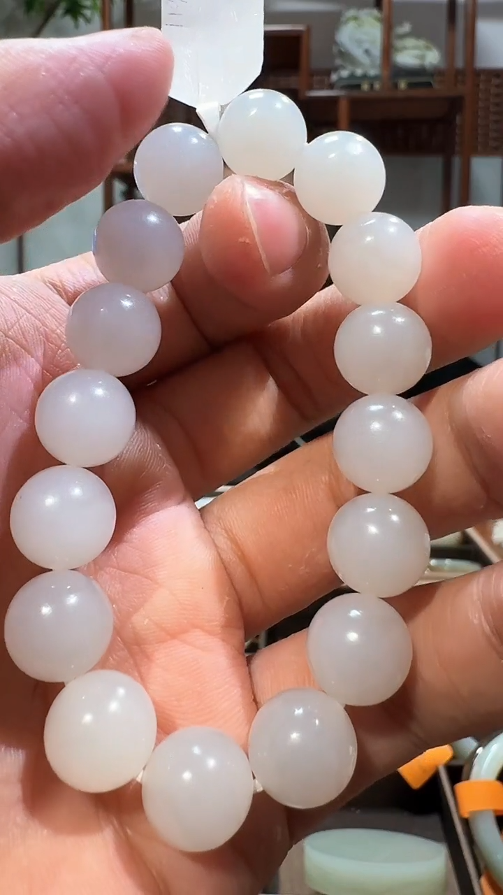 【闪购商品】和田玉手串未镶嵌1197手串12mm