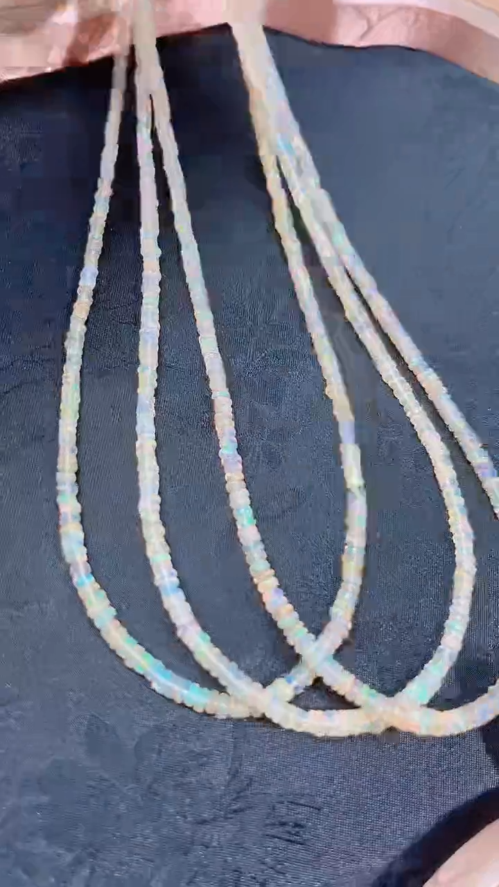 欧泊18K金镶嵌颈饰多样性发其一399