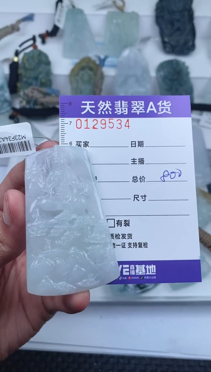 【闪购商品】翡翠颈饰未镶嵌         534