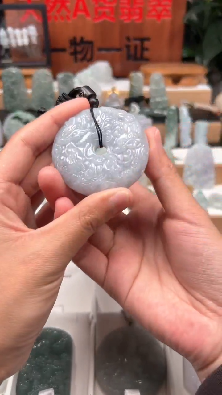 【闪购商品】翡翠颈饰未镶嵌天然A货翡翠1/15/163