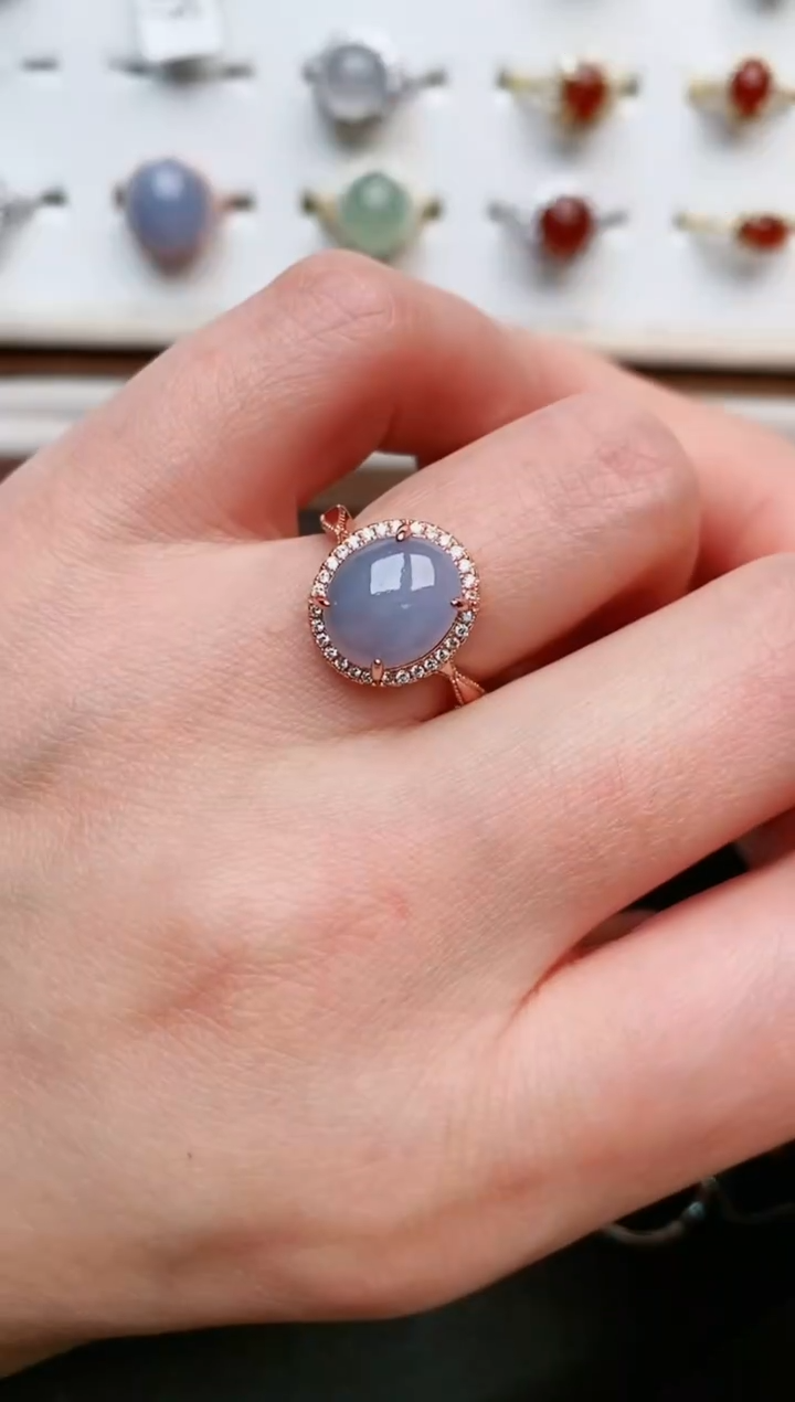 【闪购商品】翡翠戒指银S925镶嵌.....