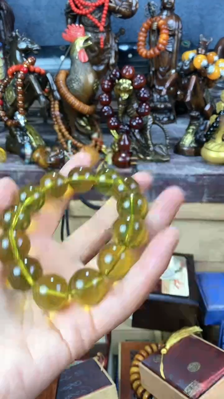 【闪购商品】琥珀手链未镶嵌猪妹精品专属链接