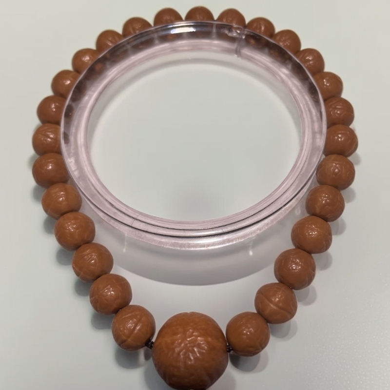 【老柒文玩·猴头雕刻小凤眼】全品精工雕刻8.5mm左右尺寸紫金鼠药片