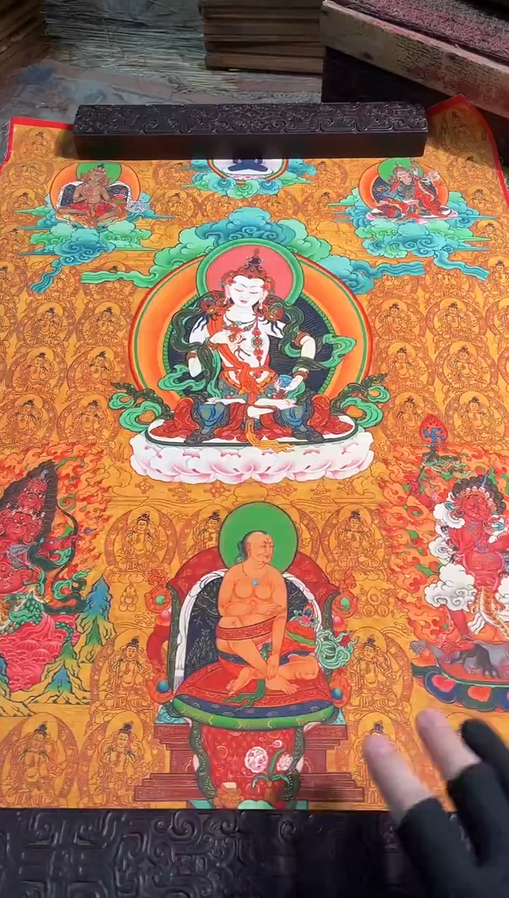 卷轴画天天的唐卡tk160