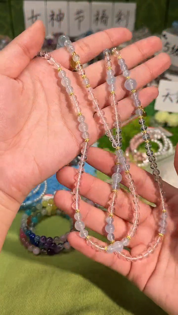 【闪购商品】水晶手串未镶嵌f108多样性发货一件