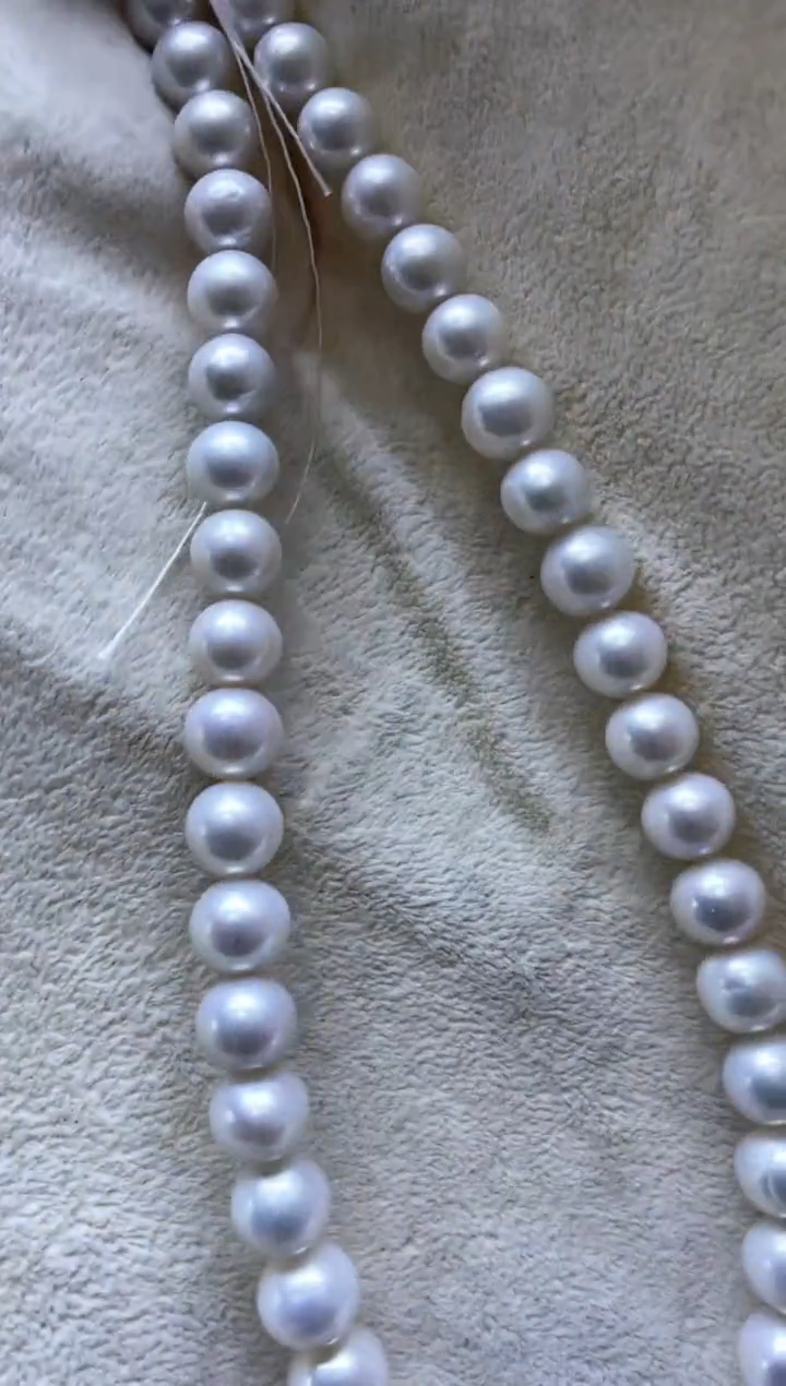 【闪购商品】淡水珍珠项链未镶嵌项链