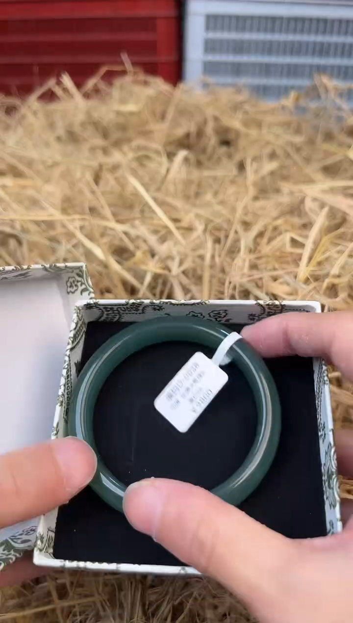未镶嵌手镯石英质玉编号D-0038