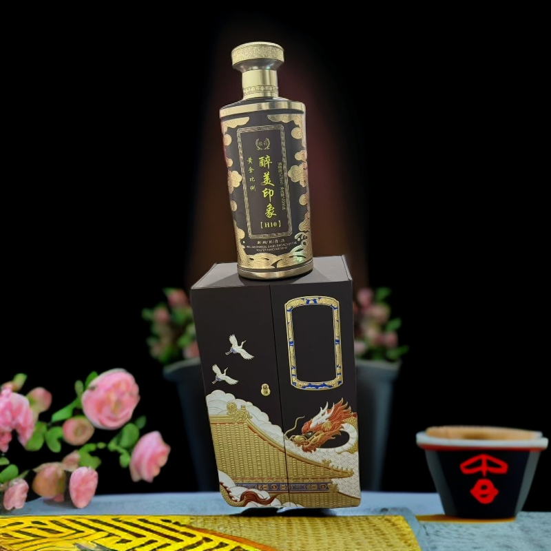 徽彩醉美印象固态法白酒 52度