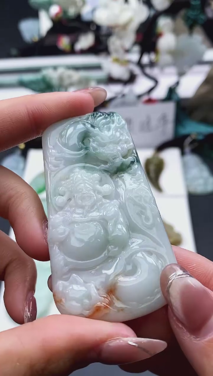 【闪购商品】翡翠颈饰未镶嵌天然缅甸翡翠A货