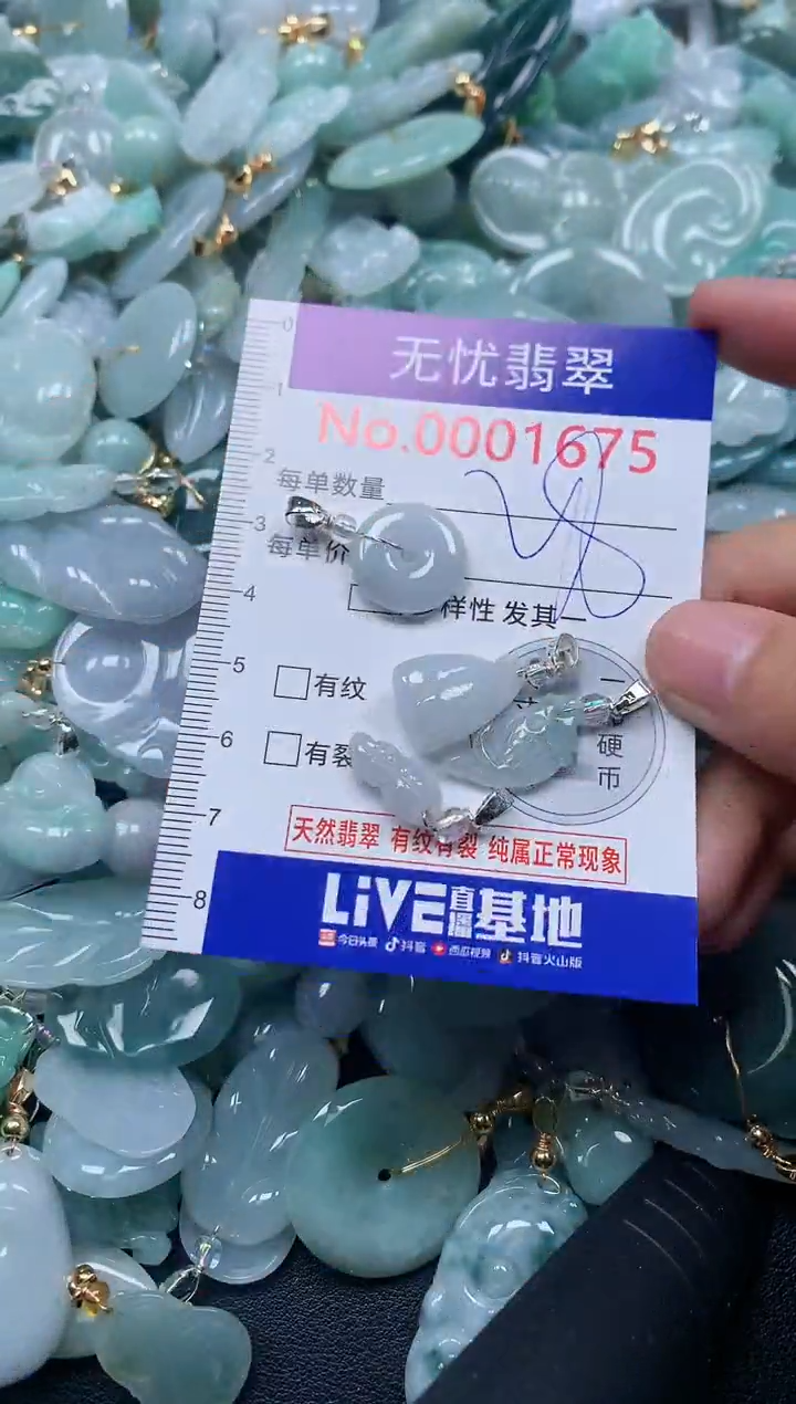 颈饰未镶嵌翡翠1675