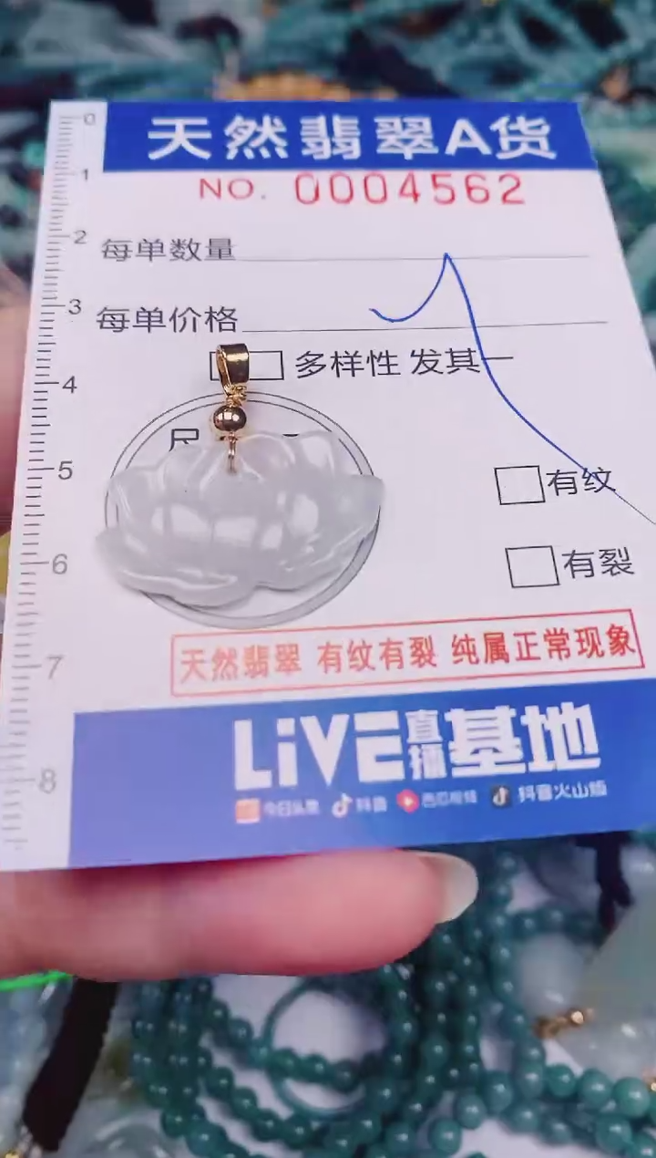 颈饰未镶嵌翡翠00004562