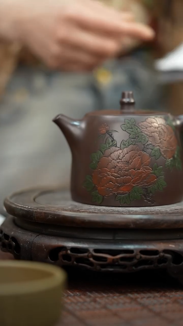 茶壶紫砂宜兴紫砂岁颐传砂原矿全手12