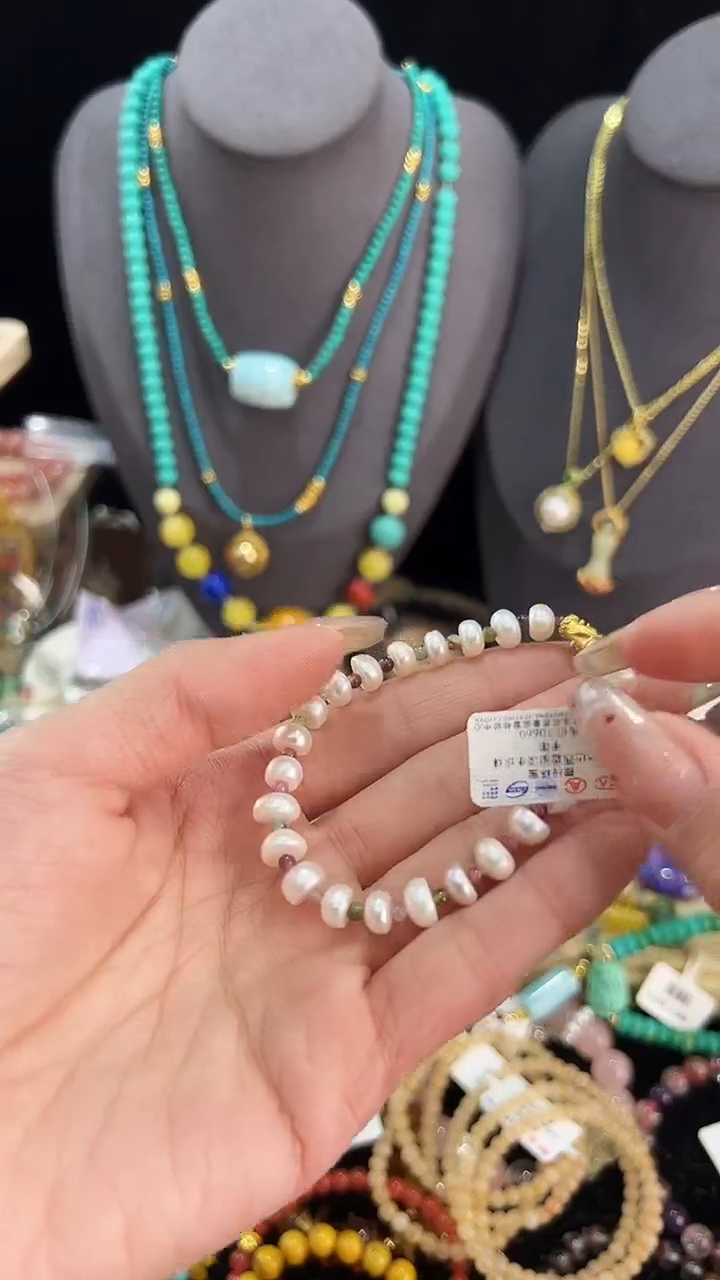 【闪购商品】淡水珍珠手绳未镶嵌手串