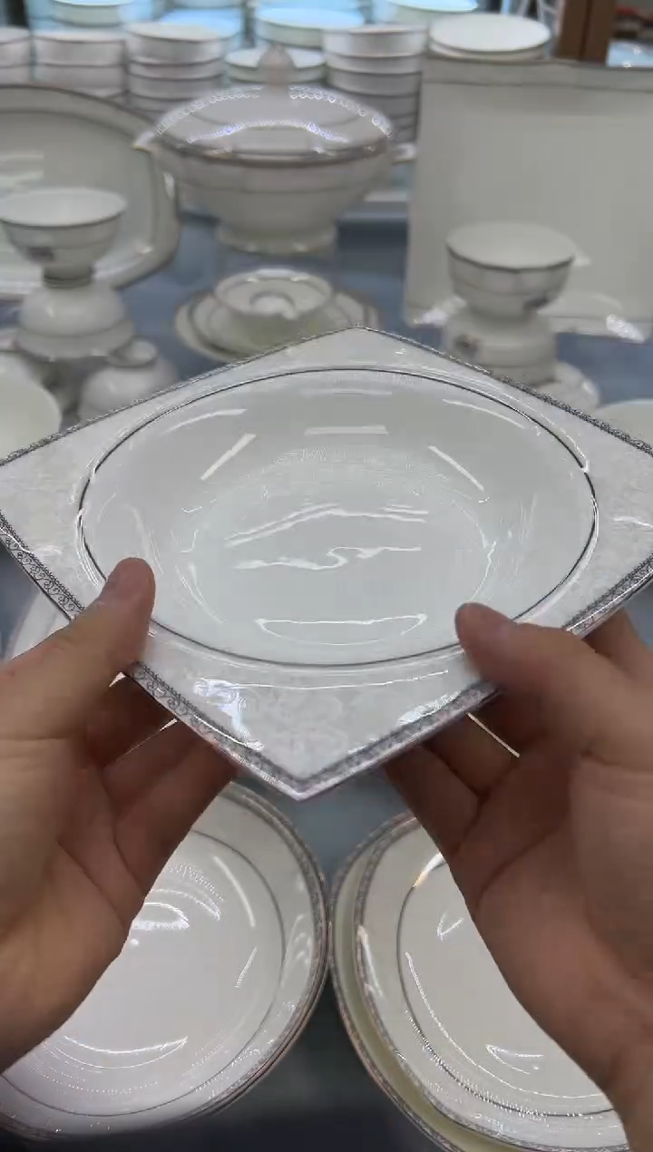 骨瓷玲珑8天元2个 