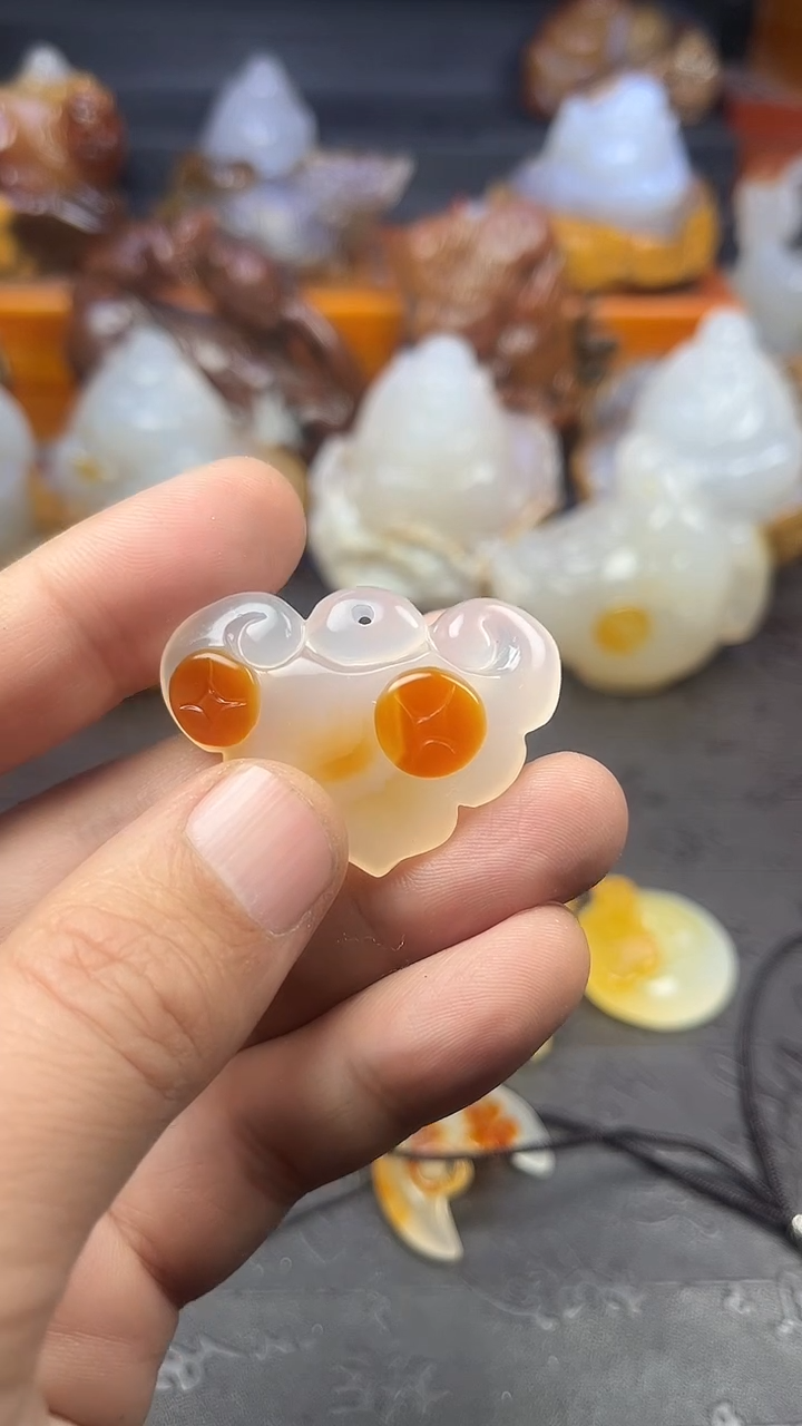 【闪购商品】玛瑙/玉髓吊坠未镶嵌1