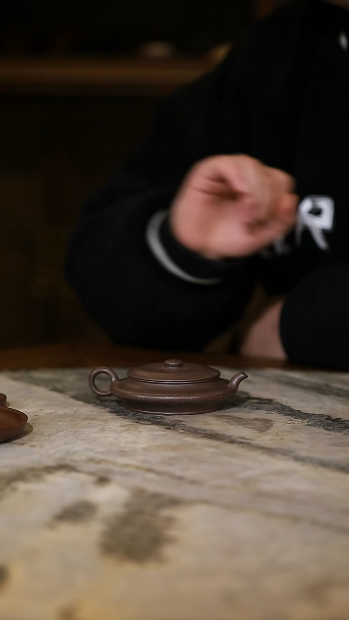 【闪购商品】紫砂虚扁陆心炜 鸣远虚扁 