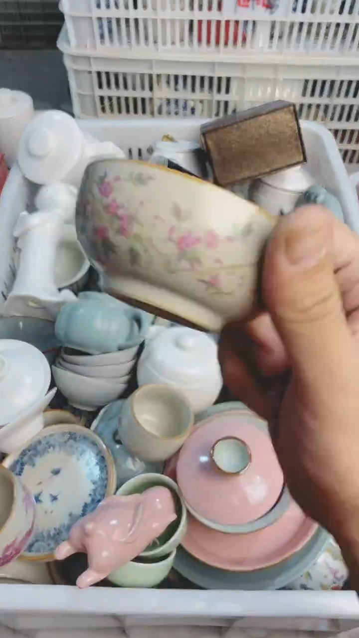 【闪购商品】微微瑕茶杯茶碗茶壶