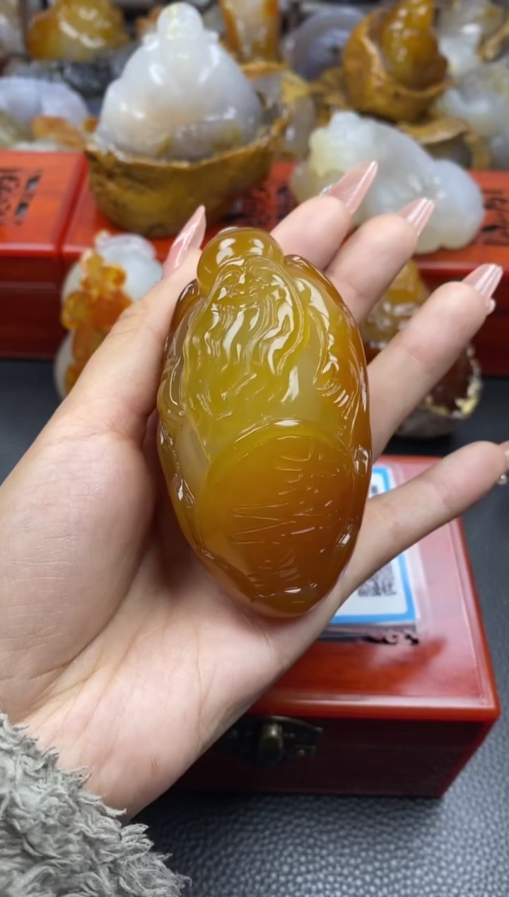 【闪购商品】玛瑙/玉髓手把未镶嵌00