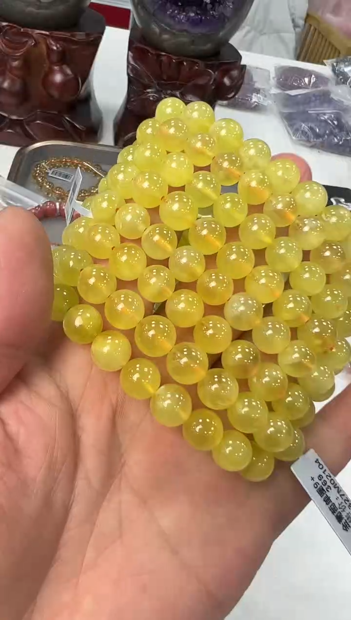 【闪购商品】葡萄石手链未镶嵌XL1330约9mm多样性发一件