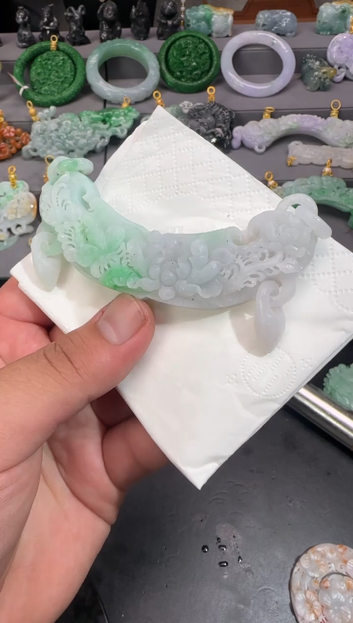 【闪购商品】定制翡翠未镶嵌牌子