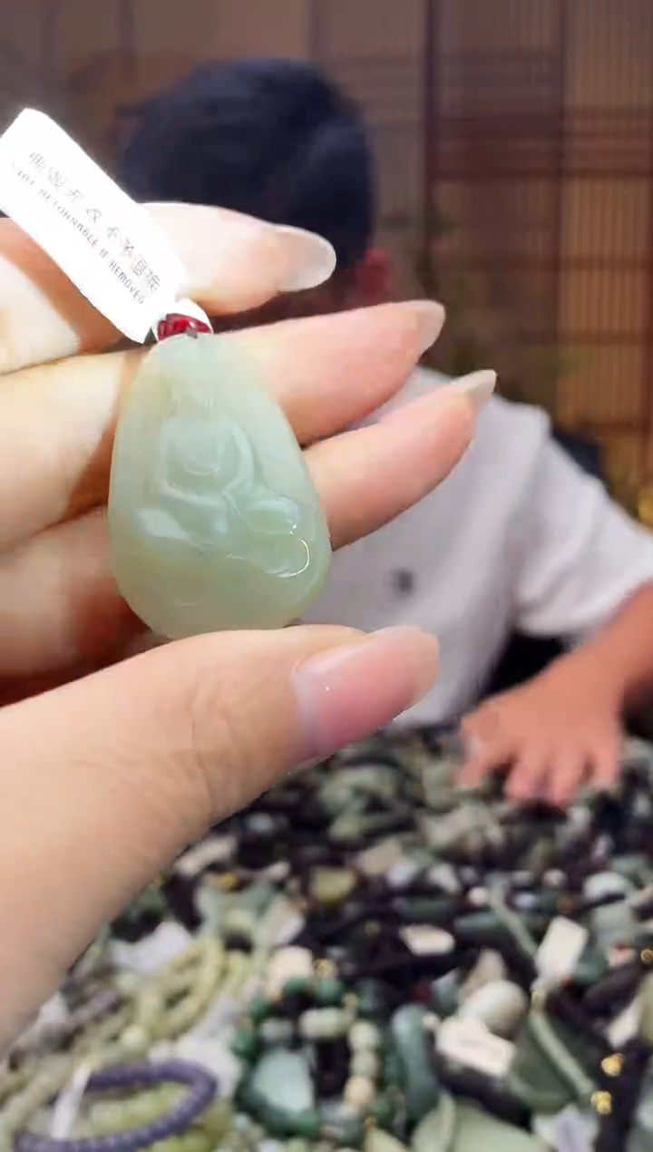 颈饰未镶嵌和田玉多样性发货，拍一发一