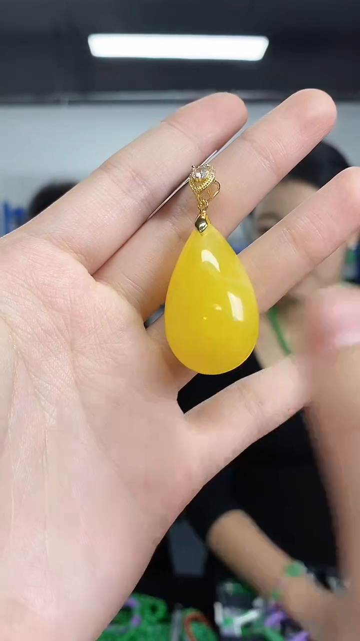 裸石蜜蜡未镶嵌闪购链接 多样性发其一颜色微差