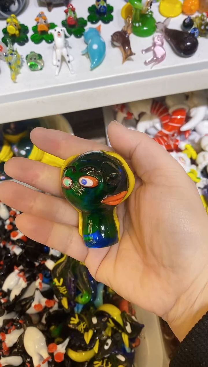 【闪购商品】琉璃手工艺品毕加索人头