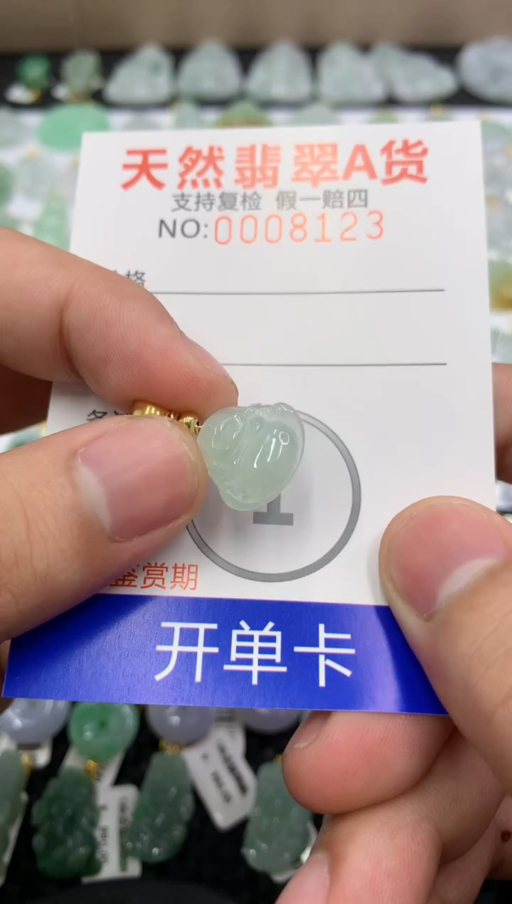 【闪购商品】翡翠颈饰未镶嵌11111111111
