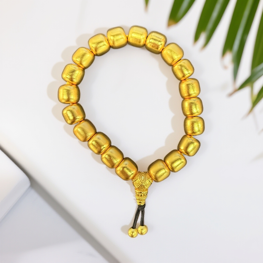 合金手链 【古法桶珠】男女同款手持手串复古百搭奢侈时尚饰品