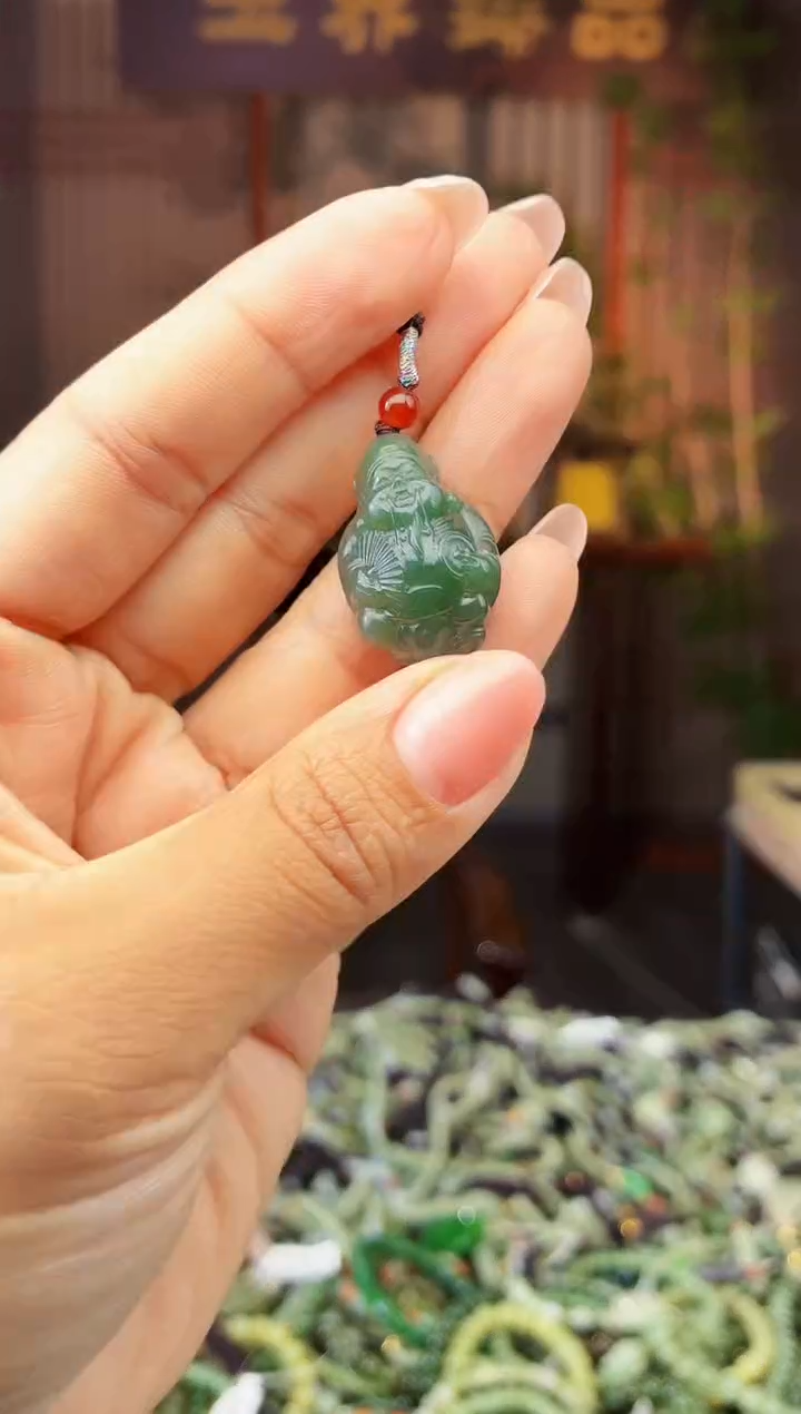 和田玉未镶嵌颈饰多样性发货拍一发一