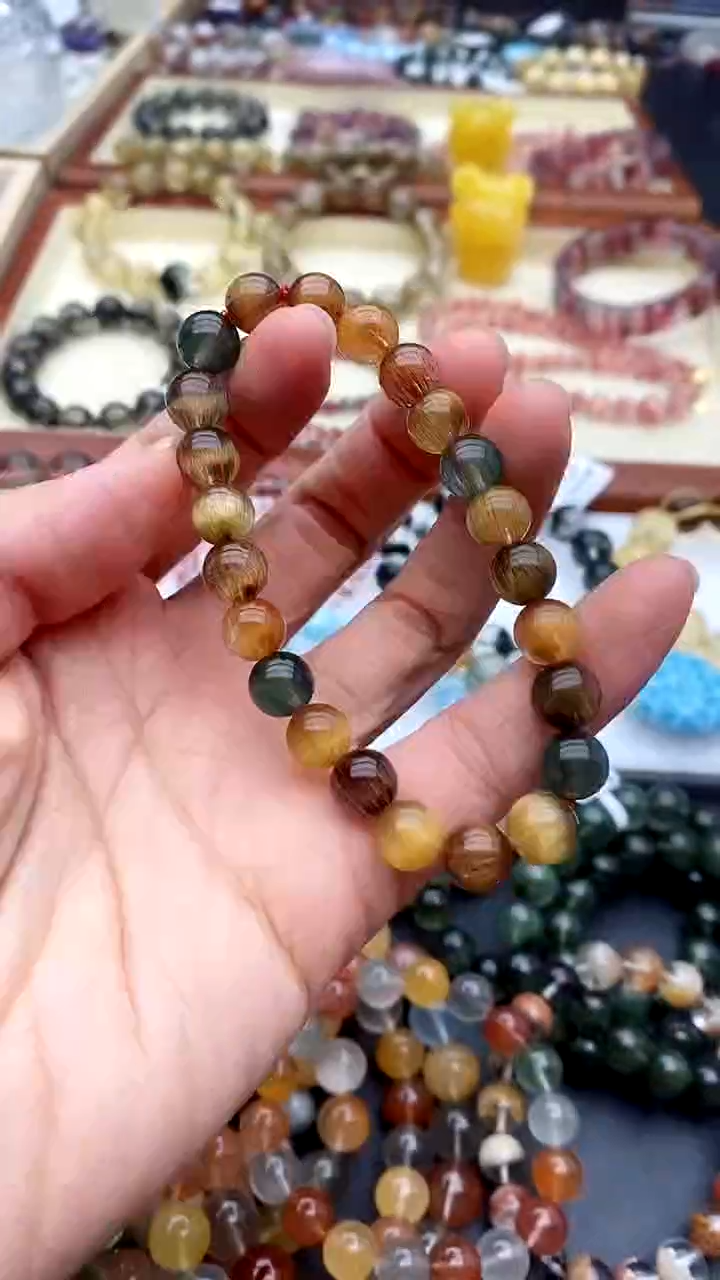 【闪购商品】水晶手链未镶嵌彩发晶