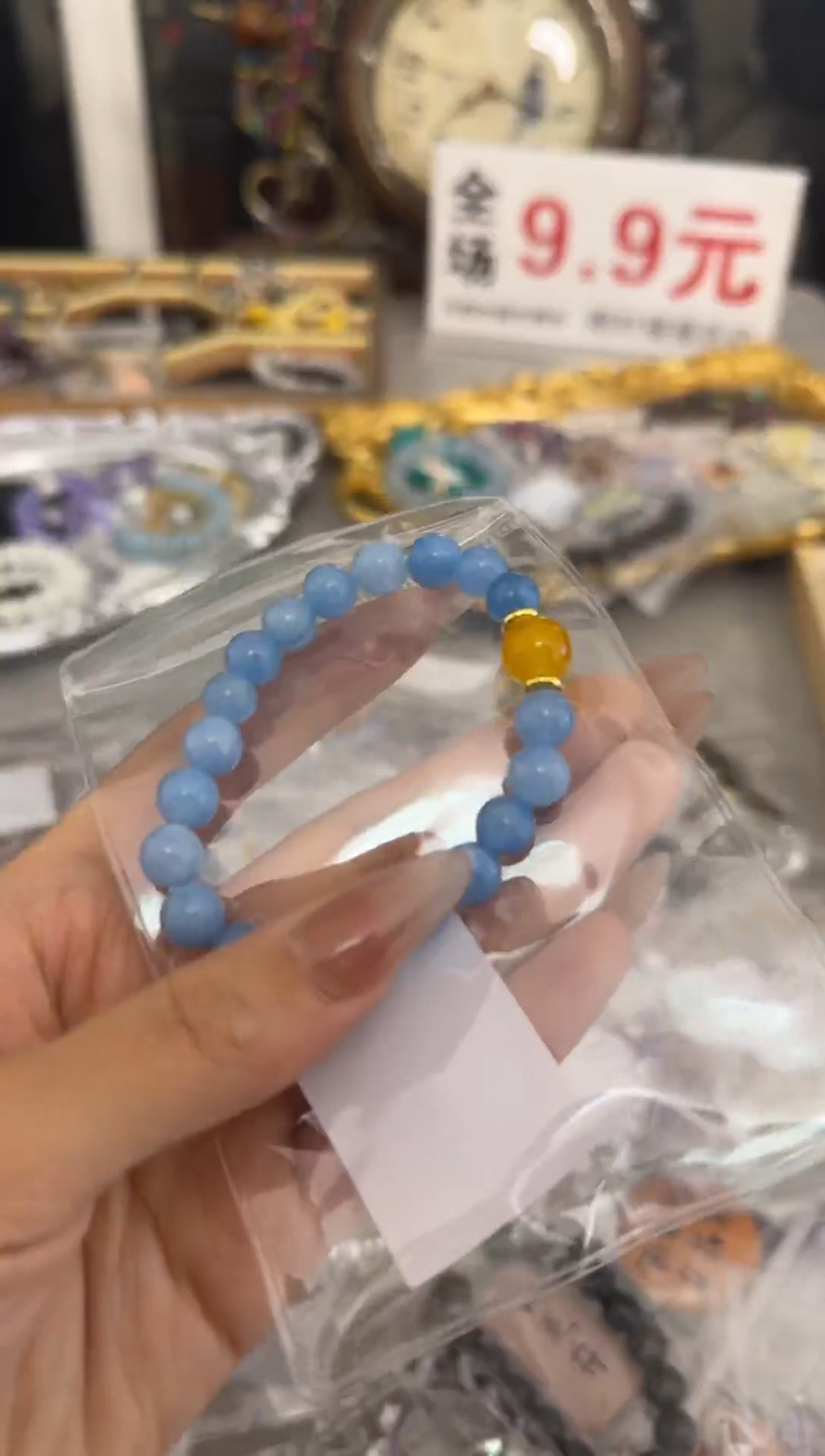 【闪购商品】水晶手链银S925镶嵌水晶 手链 银S925镶嵌