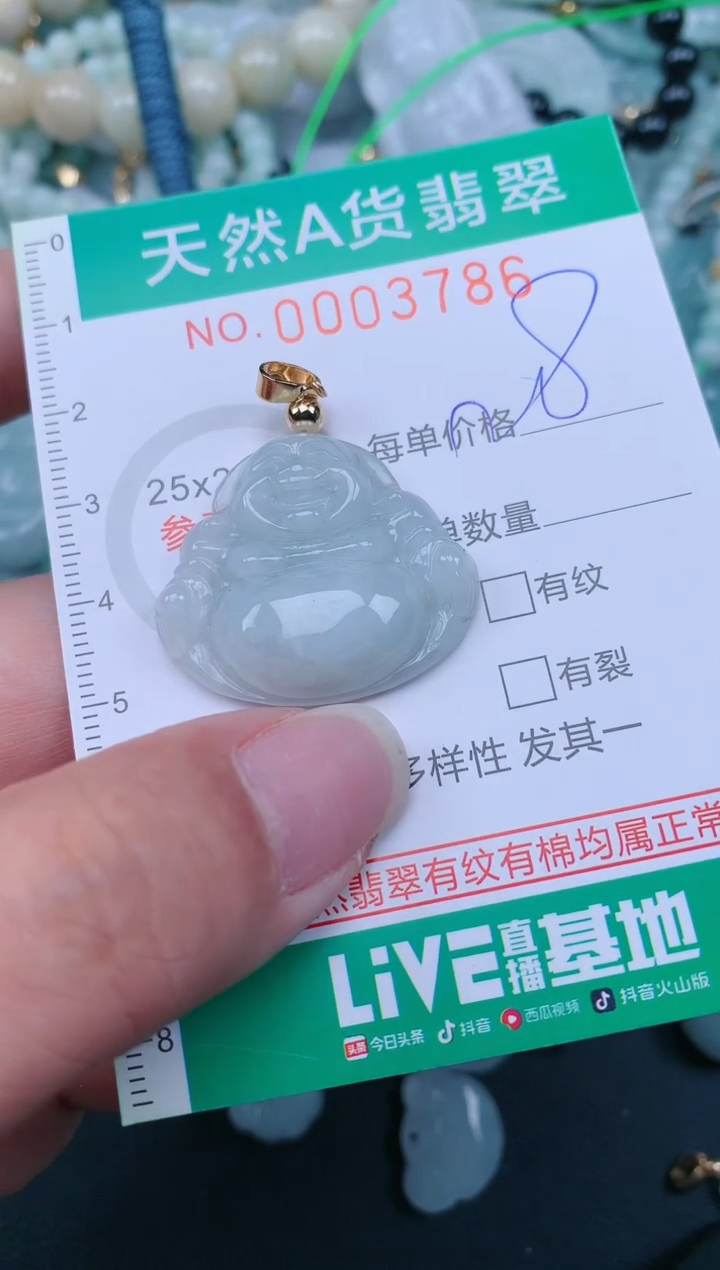 翡翠未镶嵌颈饰.0003786