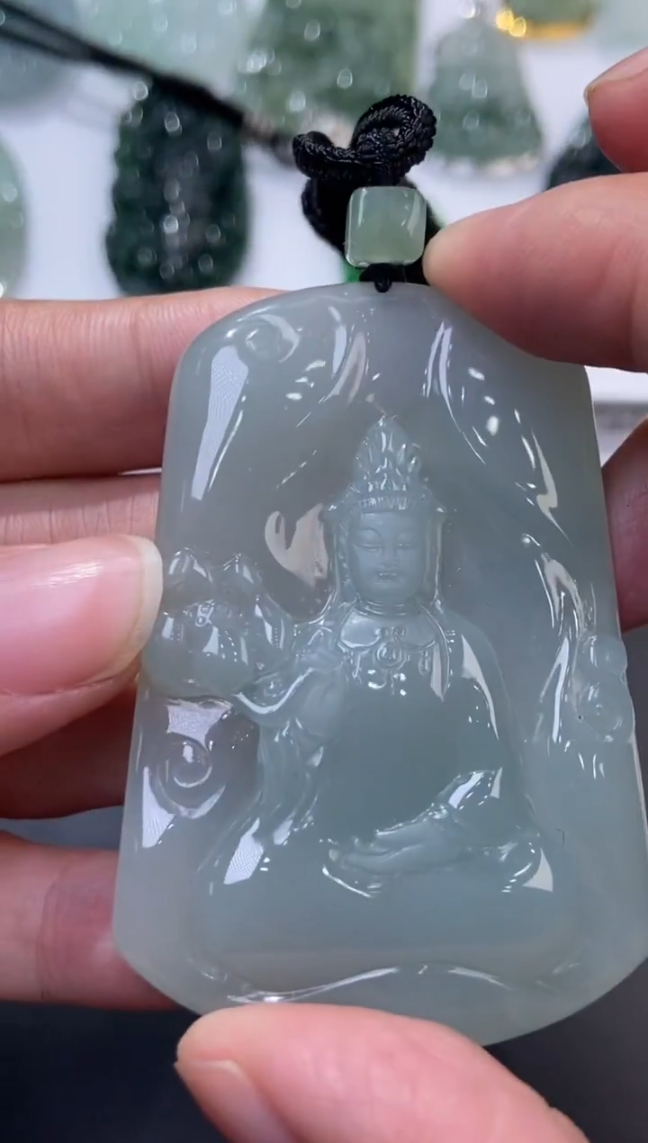 未镶嵌挂件翡翠374086   多人