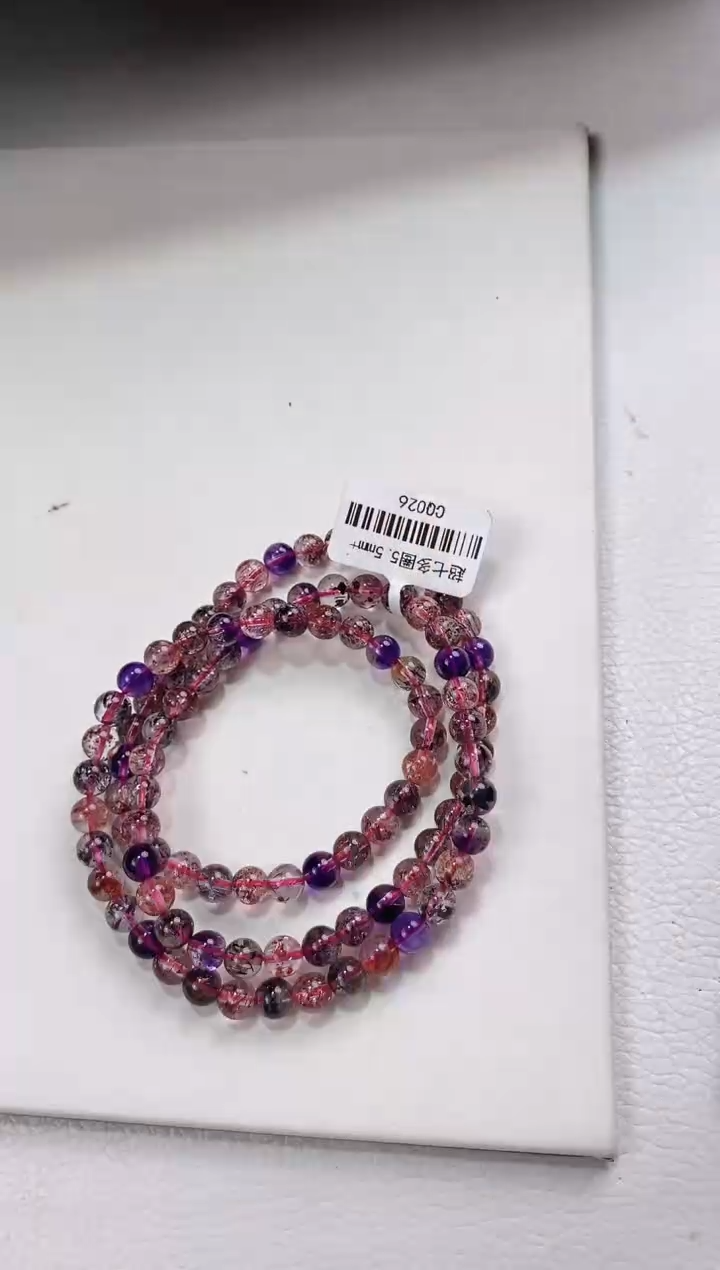 【闪购商品】水晶手链未镶嵌5.5mm多人多样性发其一